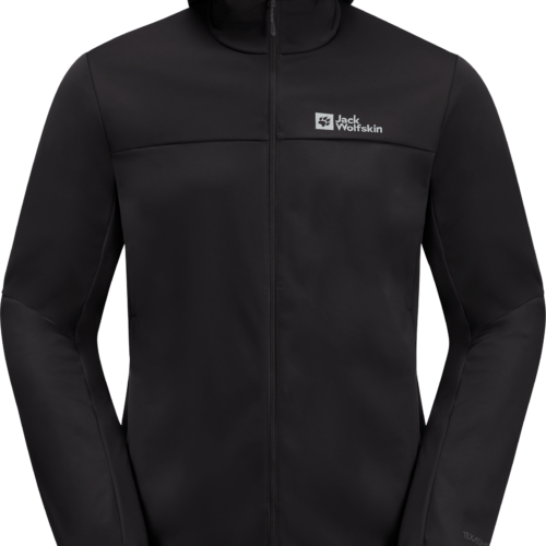 Jack Wolfskin Feldberg Hoody Herren Softshelljacke schwarz XXXL - Herrenjacken
