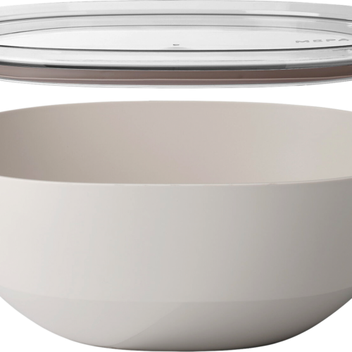 Mepal Silueta Servierschale mit Deckel 5000 ml Nordic white - Schüsseln & Schalen