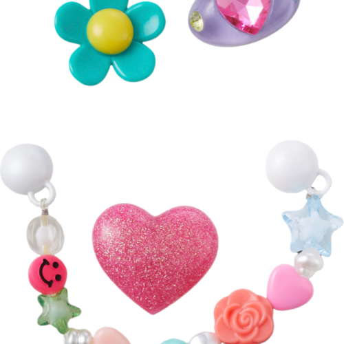 Crocs Jibbitz Trendy Jewelry Schuhanstecker 5er Pack bunt - Handschuhe, Gürtel & Sonstiges