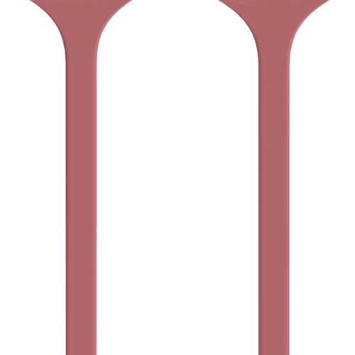 Mepal Silueta Salatbesteck 2-teilig Vivid mauve - Kochbesteck