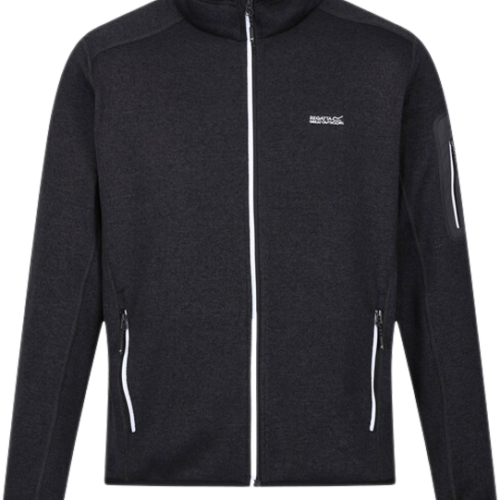 Regatta Newhill Fleece Herrenjacke schwarz XXXL - Herrenjacken