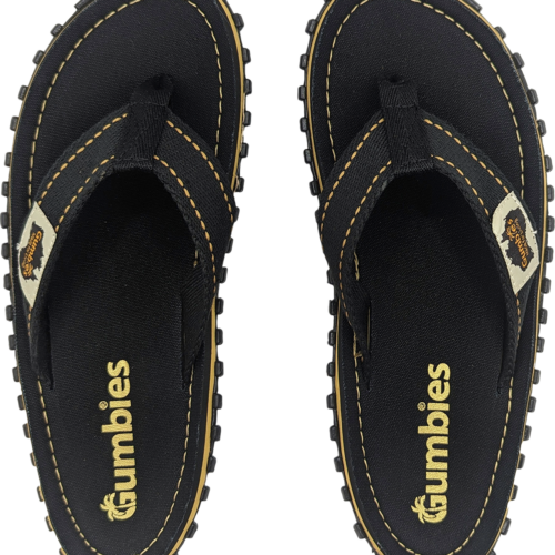 Gumbies Original Classic Herren Zehenstegsandale schwarz 41 - Herrenschuhe