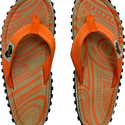 Gumbies Damen Native Zehentrenner orange 36 - Damenschuhe