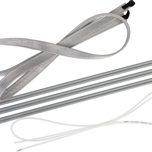 Berger Kederadapter-Set mit 3 x 90 cm Kederschiene für 7 auf 5 mm - Zelt-Gestänge & Zubehör