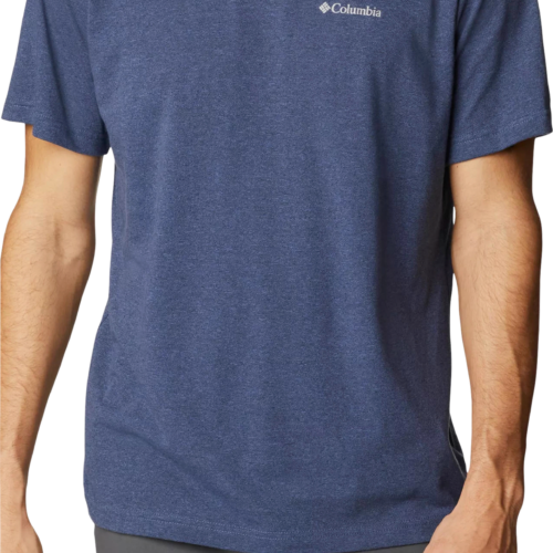 Columbia Thistletown Hills Herren T-Shirt dunkelblau M - Herrenshirts, -hemden & -pullover
