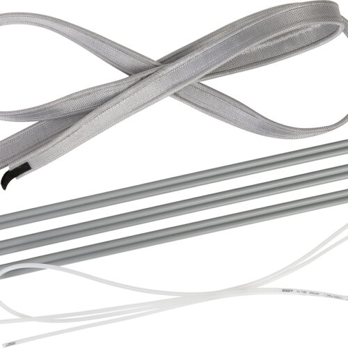 Berger Kederadapter-Set mit 3 x 90 cm Kederschiene für 7 auf 7 mm - Zelt-Gestänge & Zubehör