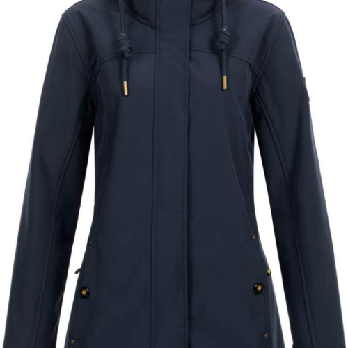 Ankerglut Ankerglutbrise Softshellmantel Damen dunkelblau 42 - Damenjacken