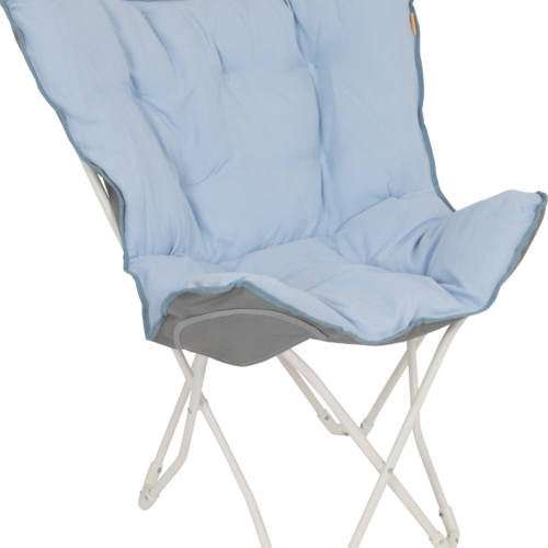 Bo-Camp Pastel Murat M Schmetterlingsstuhl blau - Relaxsessel
