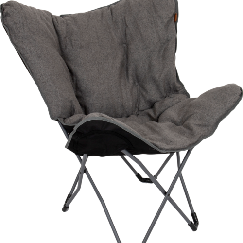 Bo-Camp Urban Outdoor Grainger L Schmetterlingsstuhl Grau - Relaxsessel
