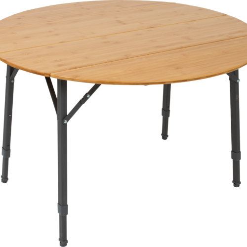 Bo-Camp Campingtisch Urban Outdoor Poundbury Bambus rund 57 x 39 cm - Klapptische