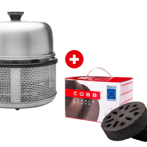 COBB Kohle Grill Air Deluxe Grill + 6 Grillbriketts gratis - Holzkohlegrills