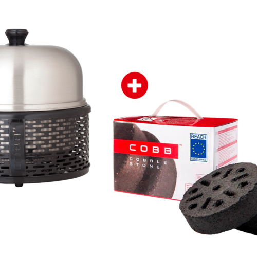 COBB Kohle Grill Pro Black + 6 Grillbriketts gratis - Holzkohlegrills