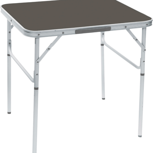Bo-Camp Alu Campingtisch Grau 2 Stufen 70 x 60 cm - Klapptische