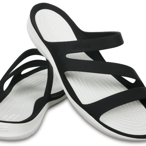 Crocs Swiftwater Damensandalen schwarz 39-40 - Damenschuhe