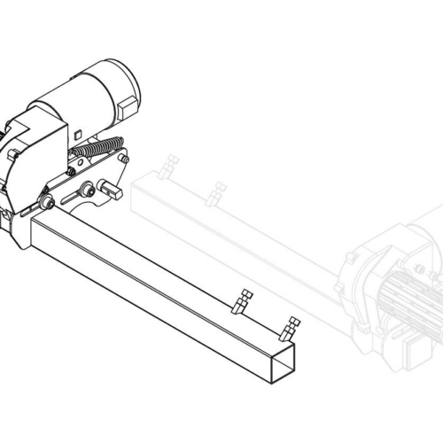 Berger Ersatzmotor für Berger Titanium Rangierhilfe Seite B - Ersatzteile Berger Rangierhilfen