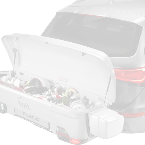 Mft Verbreiterungseinsatz der Heckbox BackBox für eine Breite von 1,9 Metern weiß - Transportboxen