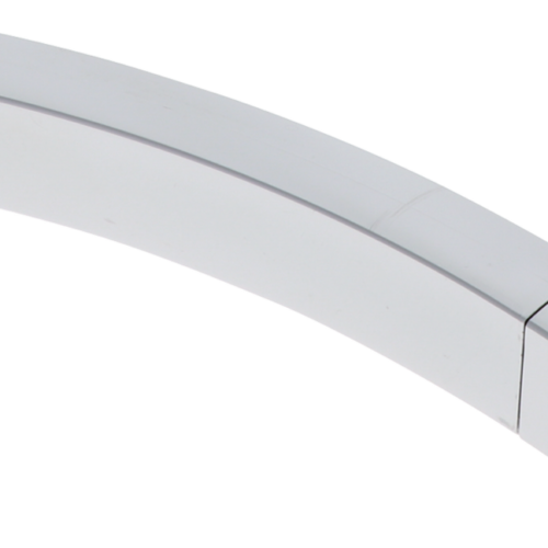 Comet Duschauslauf mit Rohrknie Serie Capri Kompakt 16 cm chrom - Duschsysteme