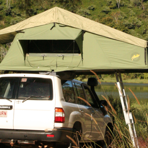 Gordigear Dachzelt Tanami Plus grün 140 cm Breite - Klappdachzelte