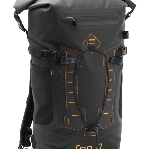 Rebel Outdoor Rucksack mit Rolltop-Verschluss 25 Liter schwarz - Tagesrucksäcke & Wanderrucksäcke