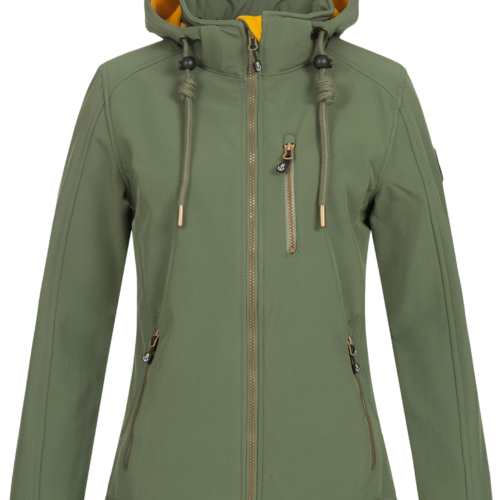 Ankerglut Ankerglutfreude Softshelljacke Damen  olive 38 - Damenjacken