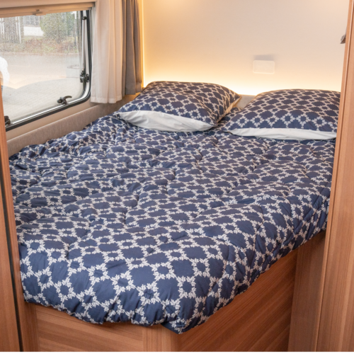 Berger Ready to go Bettdeckensystem 135/140x190/195 cm Standard dunkelblau - Decken