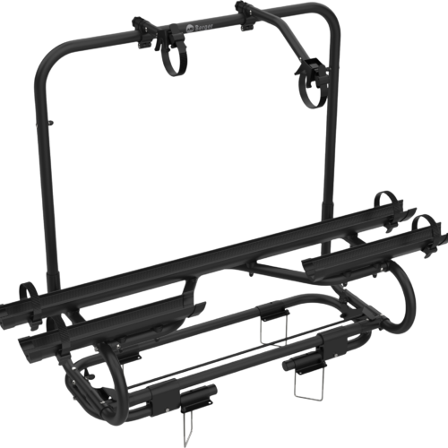 Berger Premium 2 XL Deichsel Fahrradträger schwarz für 2 Fahrräder E-Bike geeignet - Deichsel-Fahrradträger