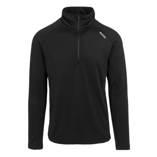 Regatta Yonder II Herren Fleecepullover schwarz M - Herrenjacken