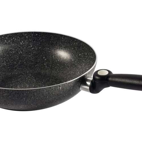 Beaver Brand Wok Stone Rock Aluminium 24 cm 2,5 Liter - Camping Pfannen & Woks