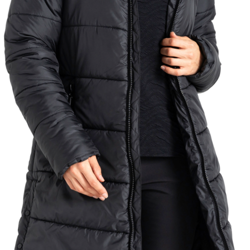Dare2b Distinguish Damenmantel schwarz 44 - Damenjacken von Dare 2b