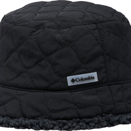 Columbia Winter Pass II Unisex wendbarer gesteppter Sherpa Bucket Hat schwarz L-XL - Hüte & Mützen