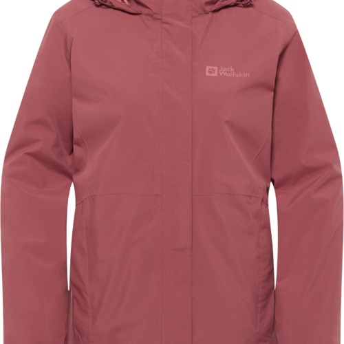 Jack Wolfskin Rotwand Damen Doppeljacke dunkelrot XXL - Damenjacken