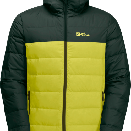 Jack Wolfskin Ather Down Hoody Herrenjacke gelb XXXL - Herrenjacken