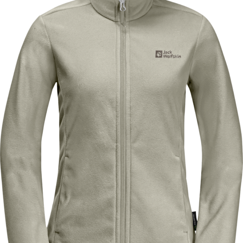 Jack Wolfskin Taunus Damenfleecejacke hellgrau L - Damenjacken