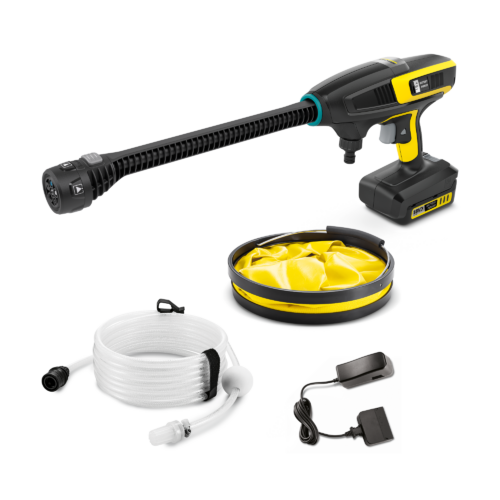 Kärcher Akku-Mitteldruckreiniger KHB 6 Battery Set MJ inklusive Ansaugschlauch / 18-V-Wechselakku / Ladegerät  max. 24 bar - Gartengeräte