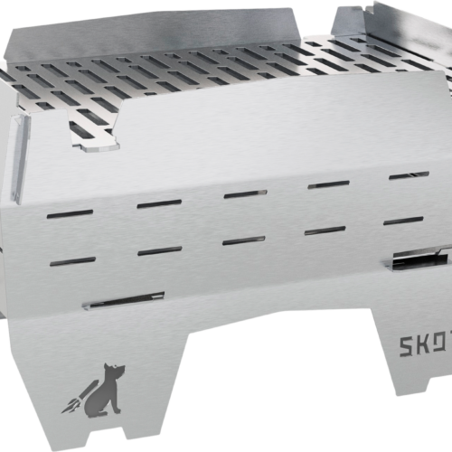Skotti Tischgrill Mini für Holz / Gas / Holzkohle - Holzkohlegrills