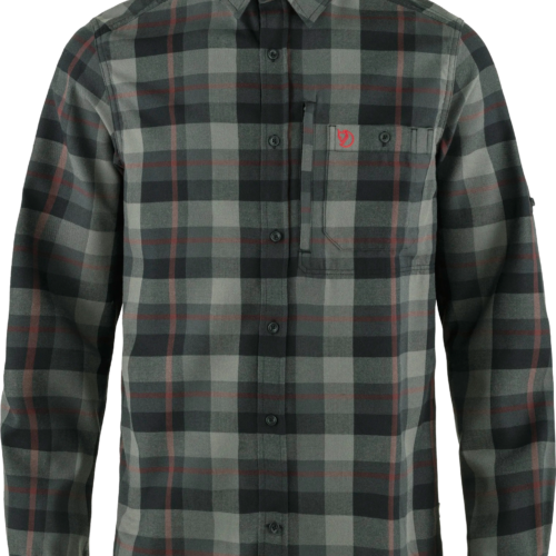 Fjällräven Fjällglim Herren Flanellhemd dunkelgrau XL - Herrenshirts, -hemden & -pullover