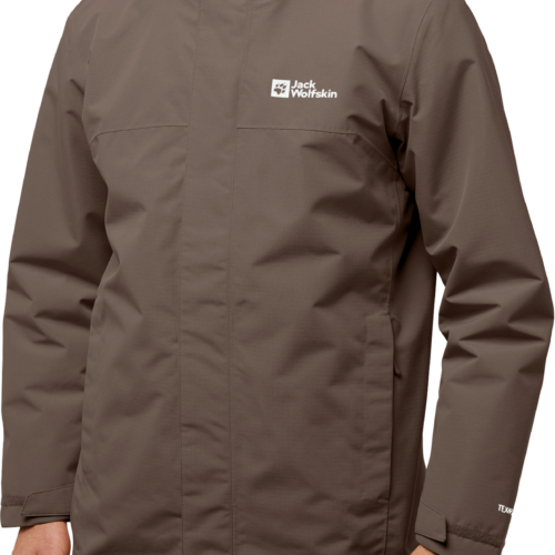 Jack Wolfskin Altenberg 3 in 1 Herren Doppeljacke dunkelbraun XXL - Herrenjacken