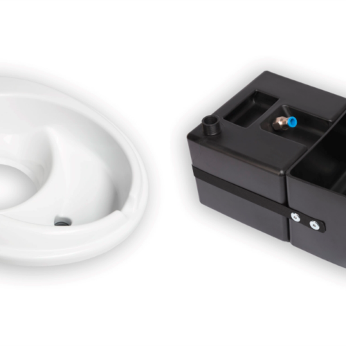 Arwinger Kassettentrenntoiletten Kit Umbausatz für Thetford Chemietoiletten C220 Serie - Trenntoiletten