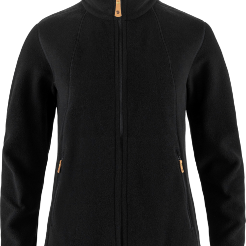 Fjällräven Stina Damen Fleecejacke schwarz M - Damenjacken