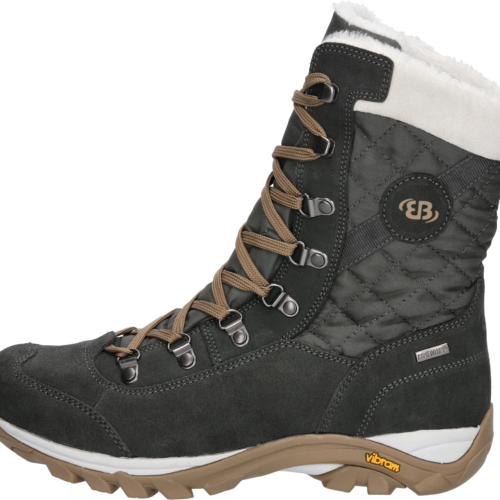 Brütting Fenella High Damen Winterstiefel dunkelbraun 37 - Damenschuhe
