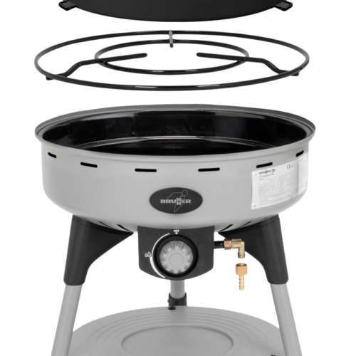 Brunner Devil BBQruiser HT Roundpan Gasgrill 30 mbar - Gasgrills