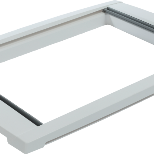 MPK VisionStar Innenrahmen Doppelplissee für Dachhauben 70 x 50 cm mit LED signalweiß - Rollos & Verdunkelung