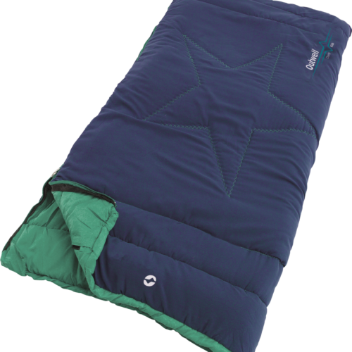 Outwell Schlafsack Champ Kids Ocean Blue Kinderschlafsack 150 x 70cm - Schlafsäcke