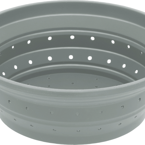 Berger Küchensieb faltbar Größe M (⌀ 22 cm) grün - Faltgeschirr und Faltschüsseln
