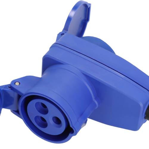 Berger CEE-Winkelkupplung 3-polig und Schutzkontakt-Kupplung - CEE-Stecker & -Adapter