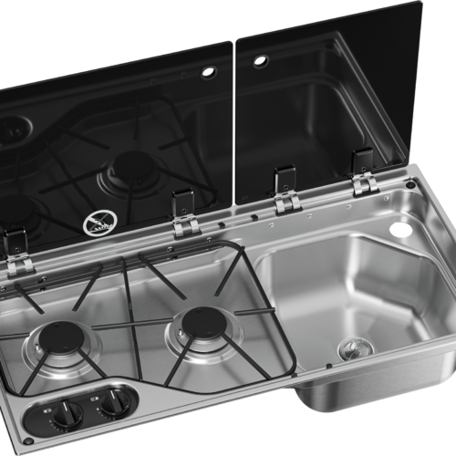 Dometic Kochfeld-Spüle-Kombination CVC1700G - Koch-Spül-Kombinationen
