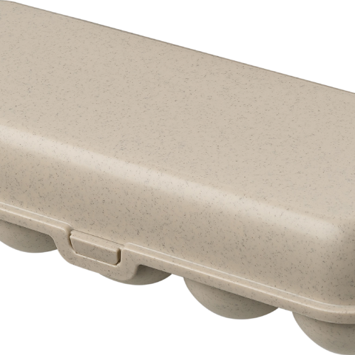 Koziol Eggs to go Eierbox für 10 Eier desert sand - Lebensmittelbehälter / Vorratsdosen
