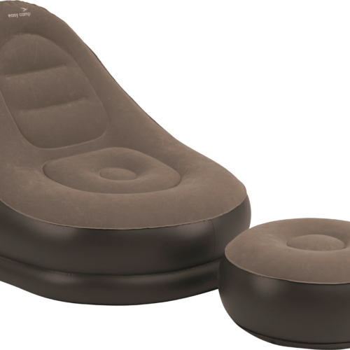 Easy Camp aufblasbarer Sessel mit Fußablage Maple Lounge Set 2 teilig - Relaxsessel