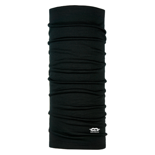P.A.C. Merino Wool Multifunktionstuch schwarz one size - Schals & Multifunktionstücher von PAC