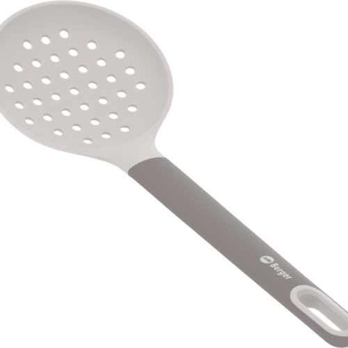 Berger Schaumlöffel aus Silikon/Kunststoff grau - Kochbesteck